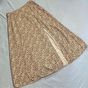 American Eagle Outfitters Beige and Black A-Line Skirt